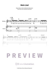 Mein Lied - Preview Page 1