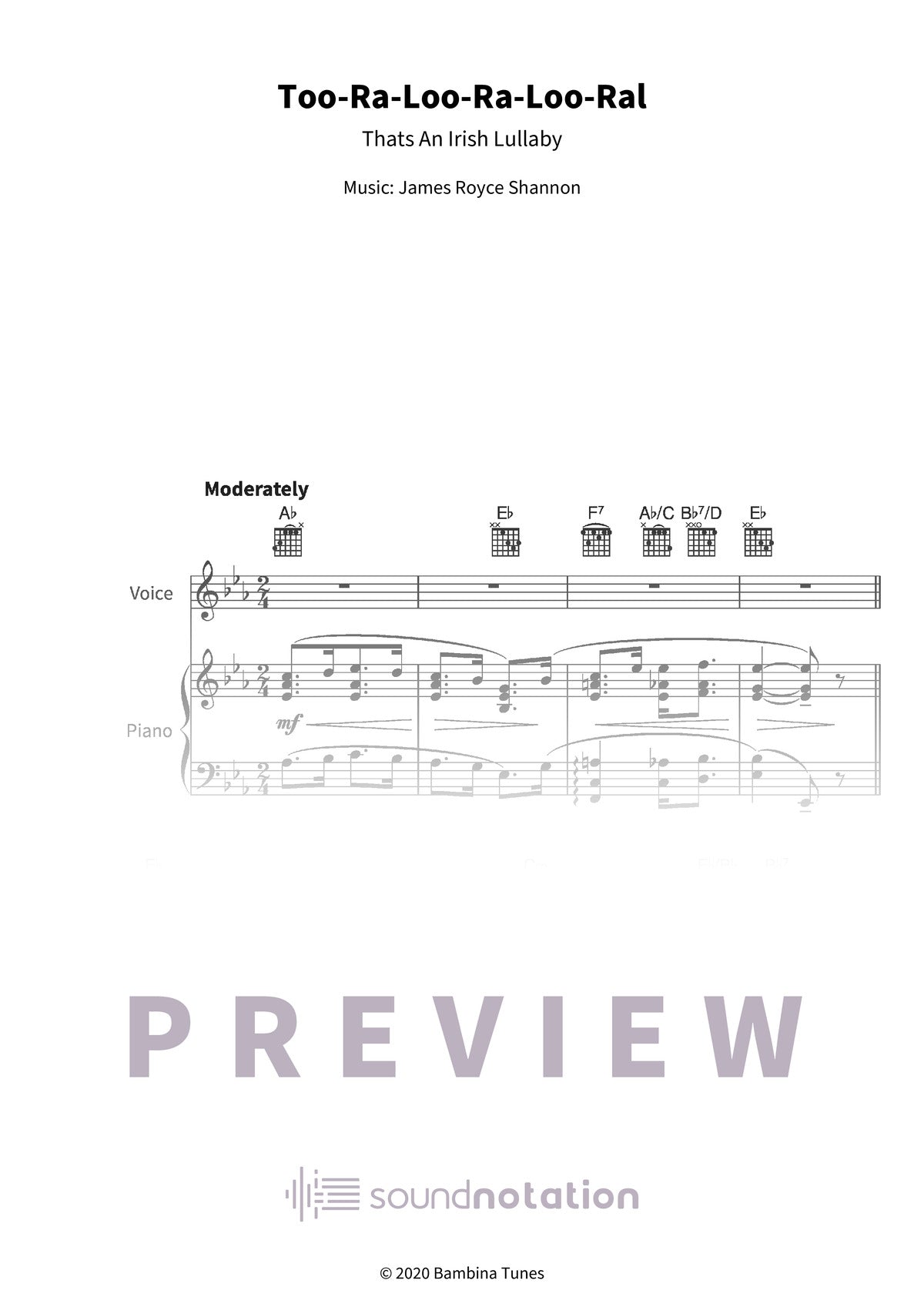 Too-Ra-Loo-Ra-Loo-Ral - Preview Page 1