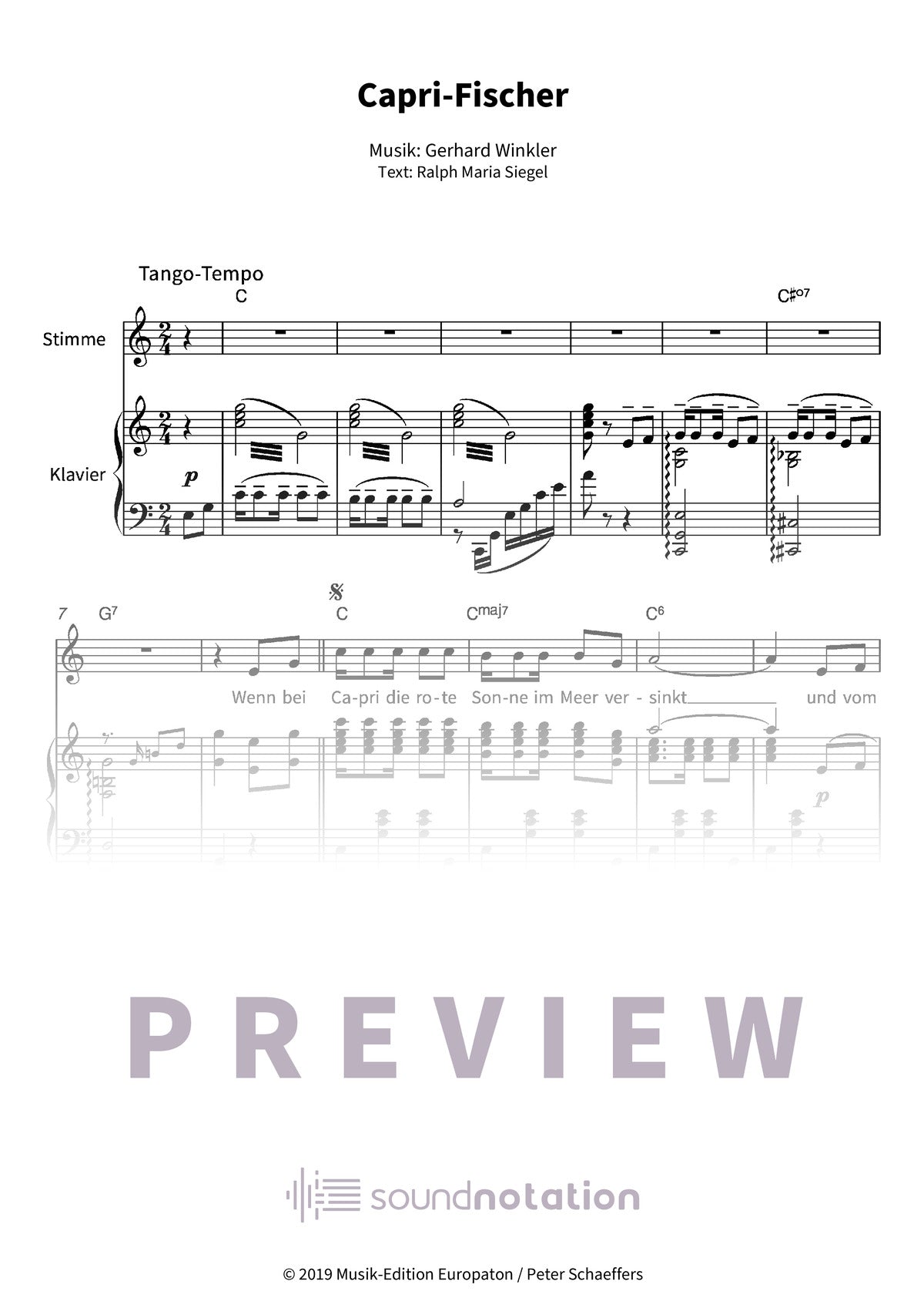 Capri-Fischer - Preview Page 1