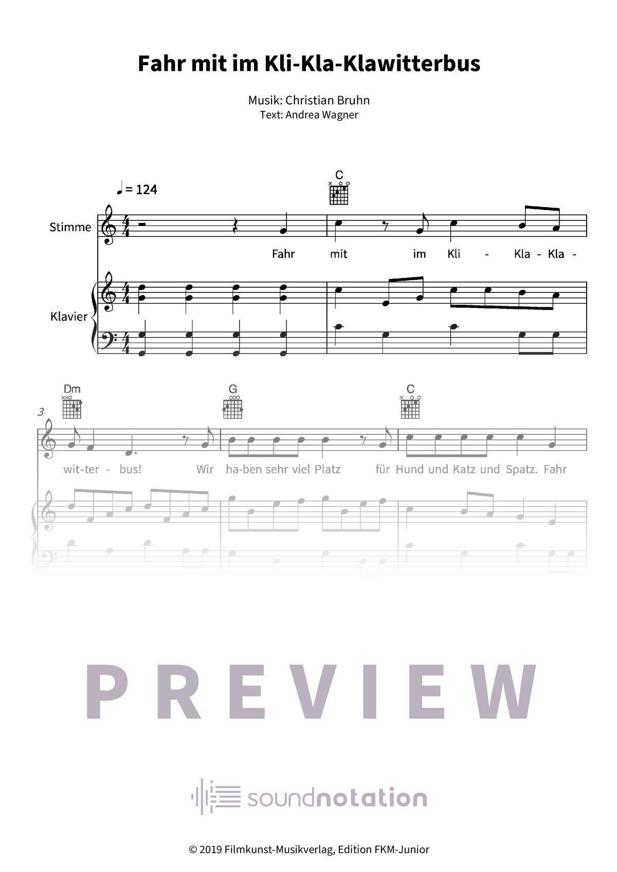 Fahr mit im Kli-Kla-Klawitterbus (Kli-Kla-Klawitter) - Preview Page 1