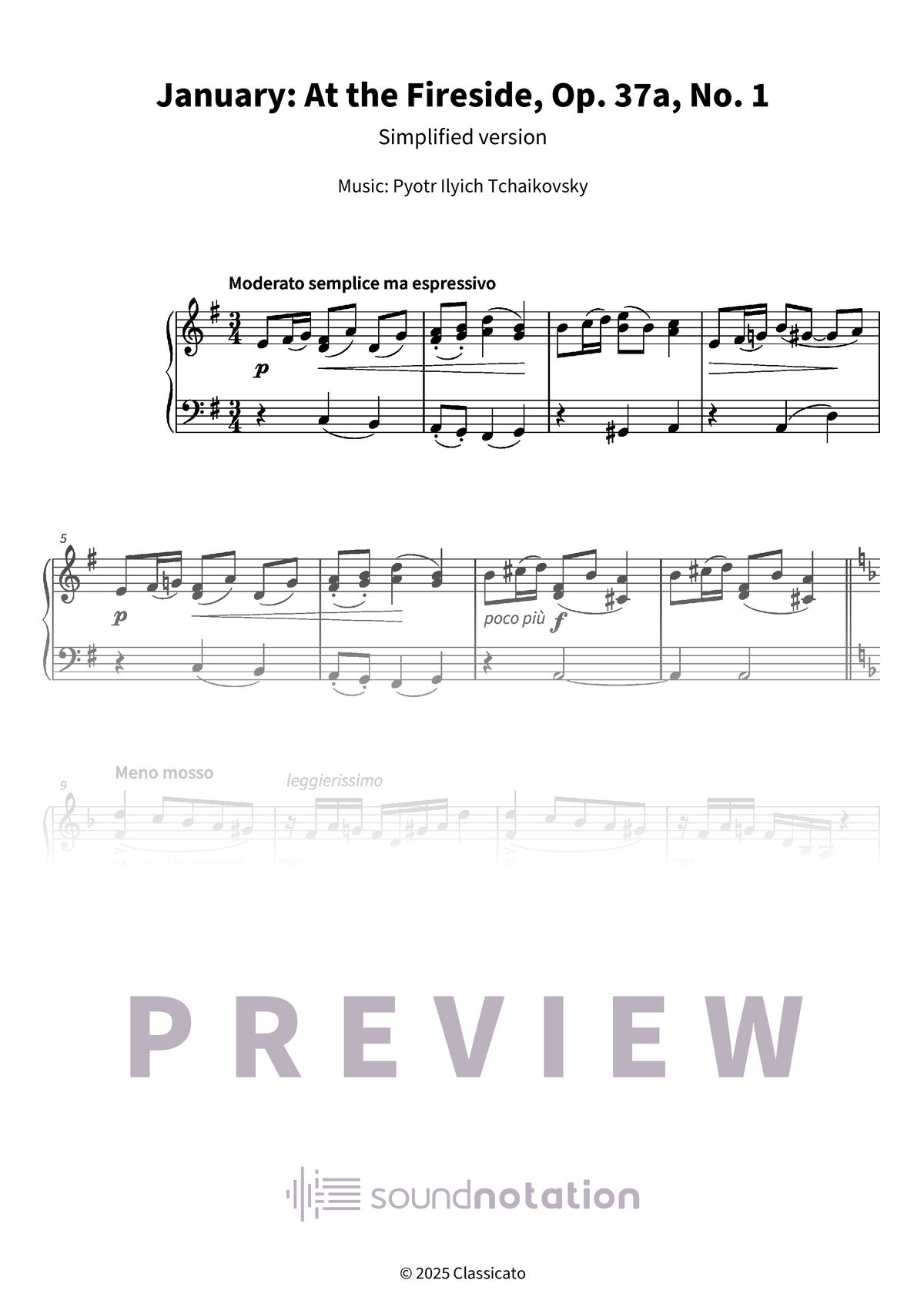 January: At the Fireside - Preview Page 1