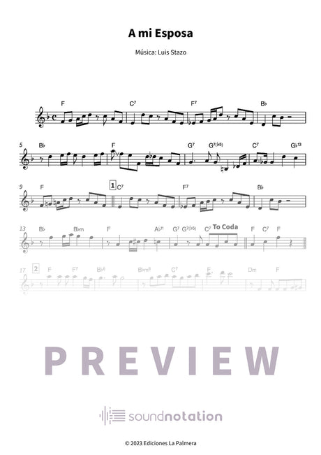 A mi Esposa - Preview Page 1