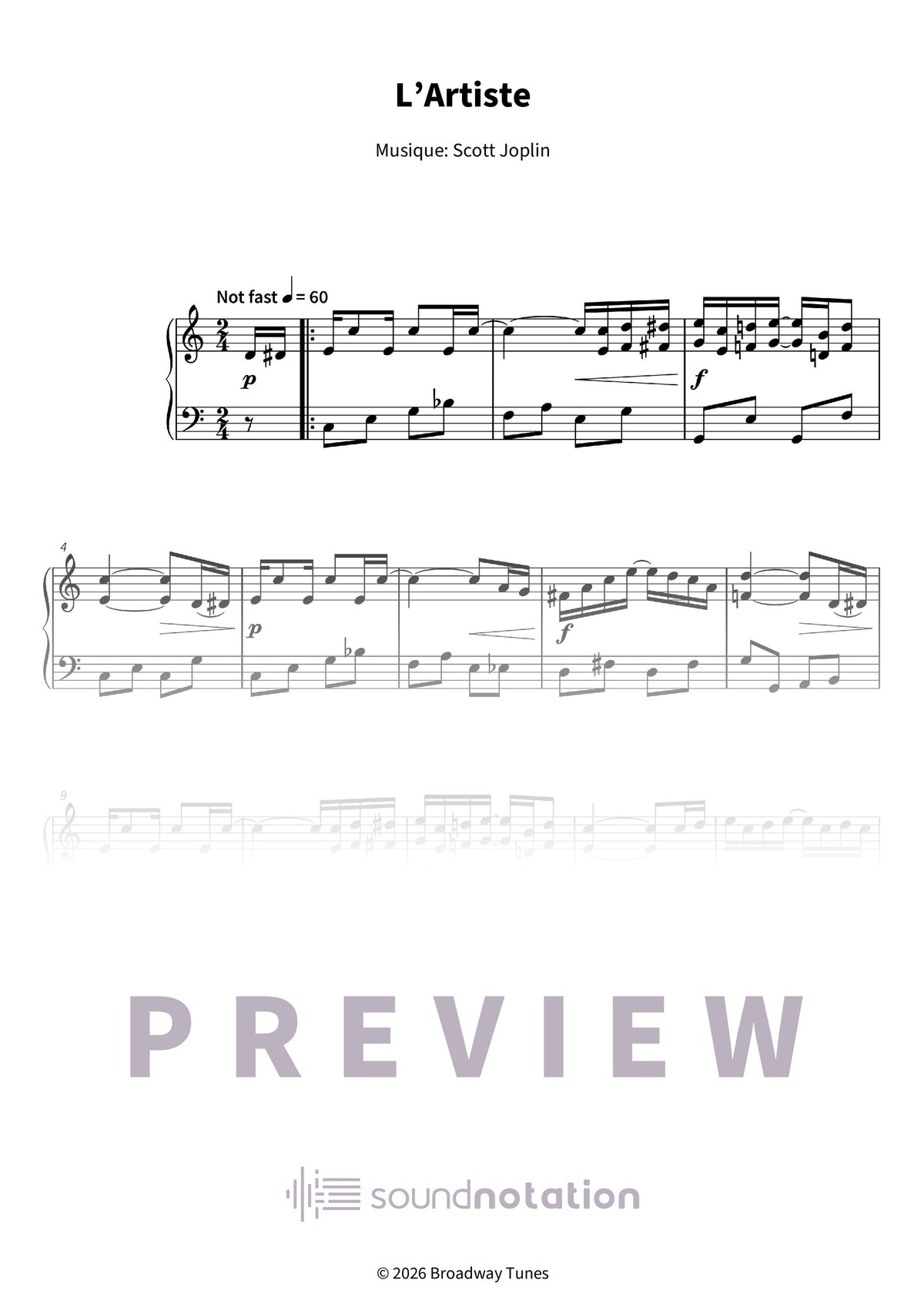 L’Artiste - Preview Page 1