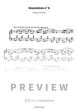 Gnossienne n° 6 - Preview Page 1