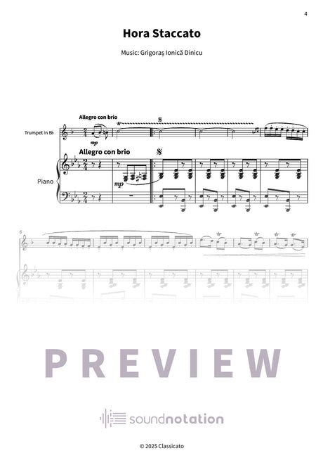 Hora Staccato - Preview Page 1