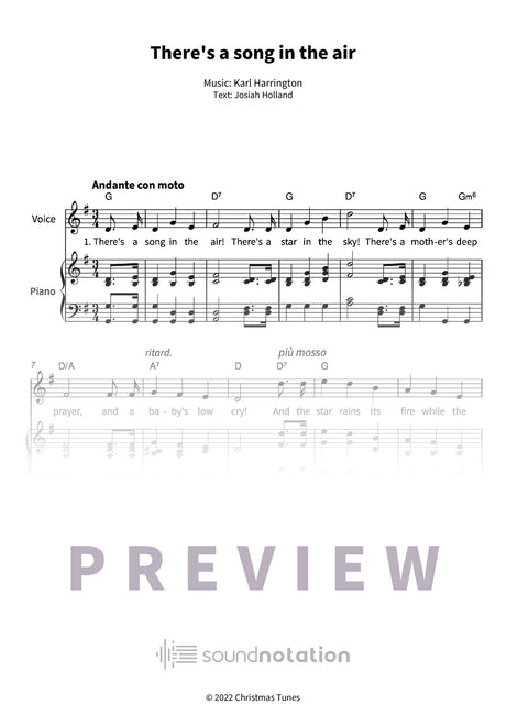 There's a song in the air - Preview Page 1
