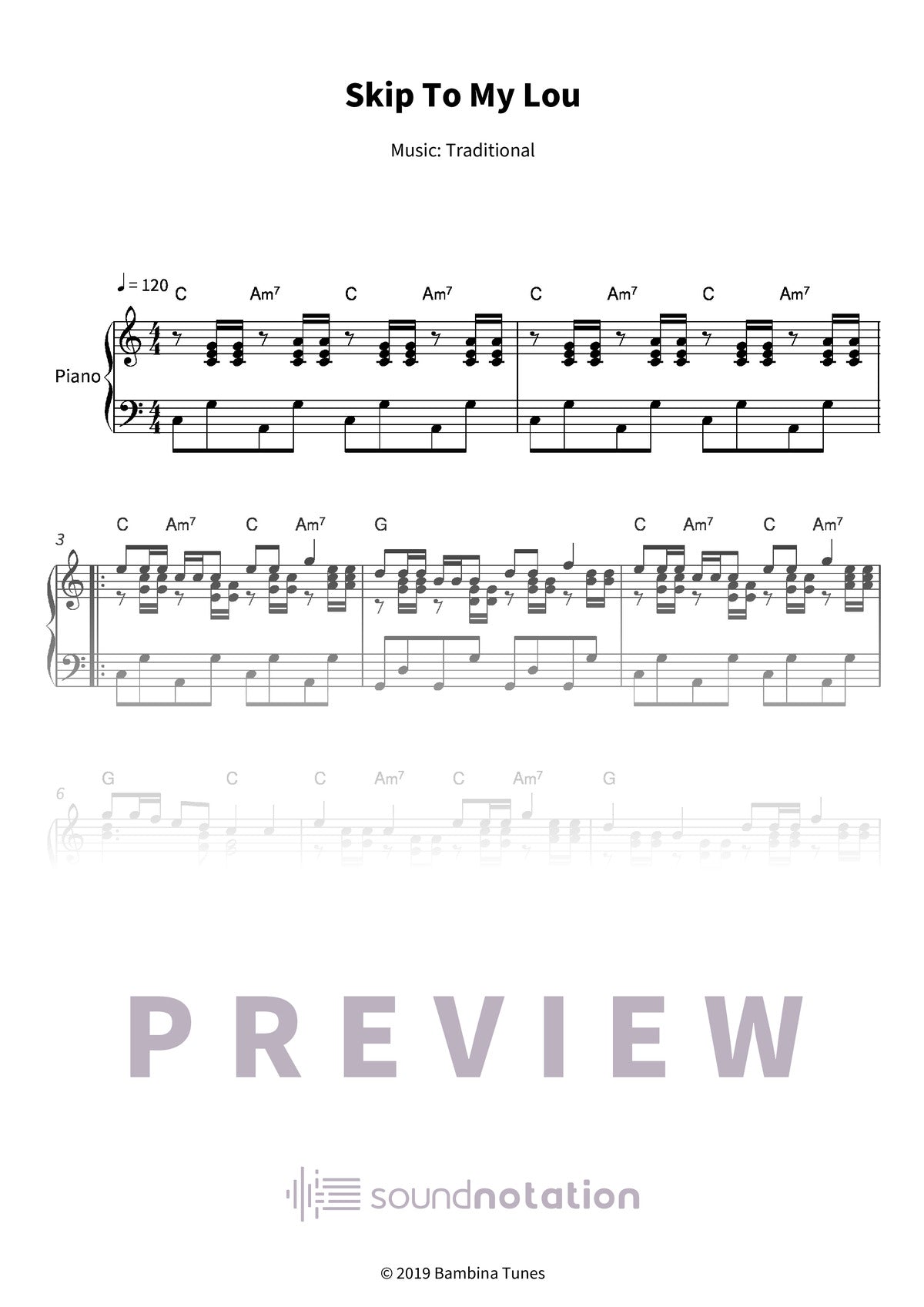Skip To My Lou - Preview Page 1