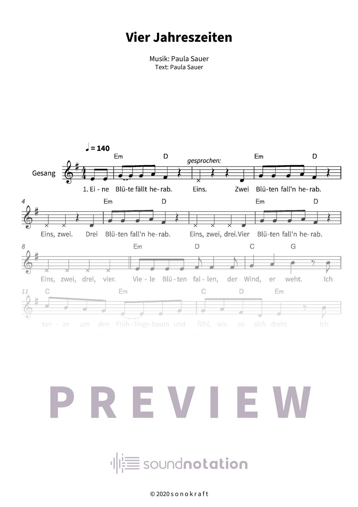 Vier Jahreszeiten - Preview Page 1