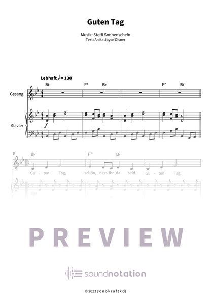 Guten Tag - Preview Page 1