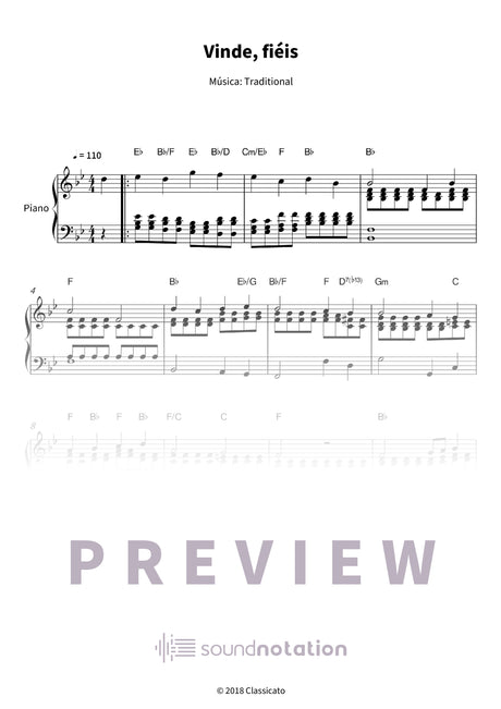 Vinde, fiéis - Preview Page 1