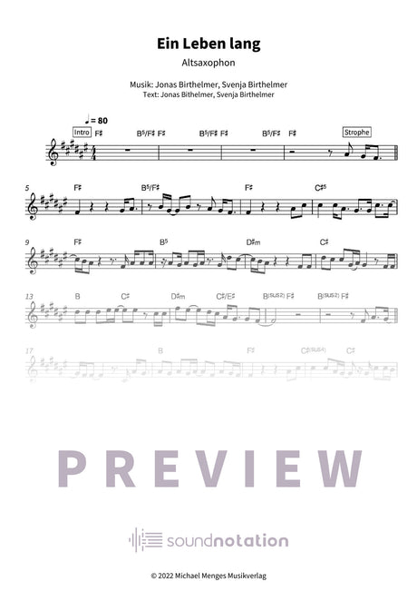Ein Leben lang - Preview Page 1