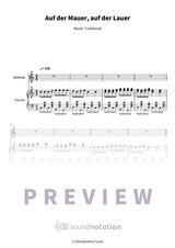 Auf der Mauer, auf der Lauer - Preview Page 1