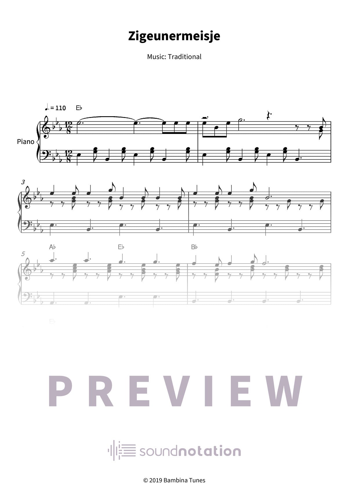 Zigeunermeisje - Preview Page 1