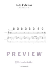 Gaelic Cradle Song - Preview Page 1