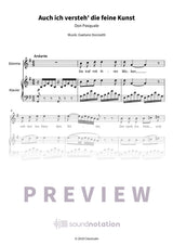 Auch ich versteh' die feine Kunst - Preview Page 1