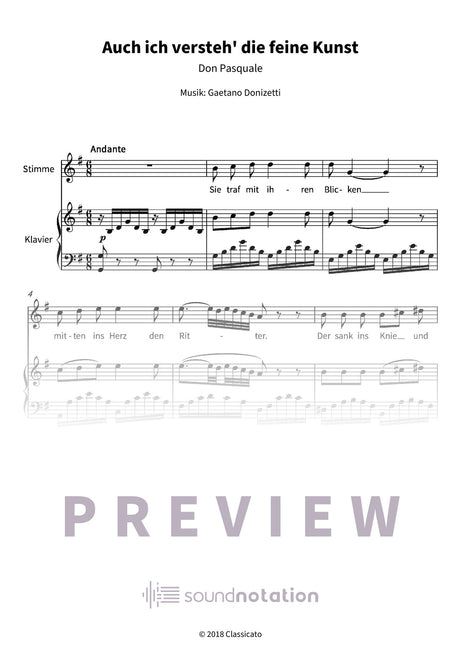 Auch ich versteh' die feine Kunst - Preview Page 1