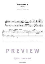 Sinfonia Nr. 9 - Preview Page 1