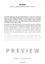 Türkischer Marsch - Preview Page 1