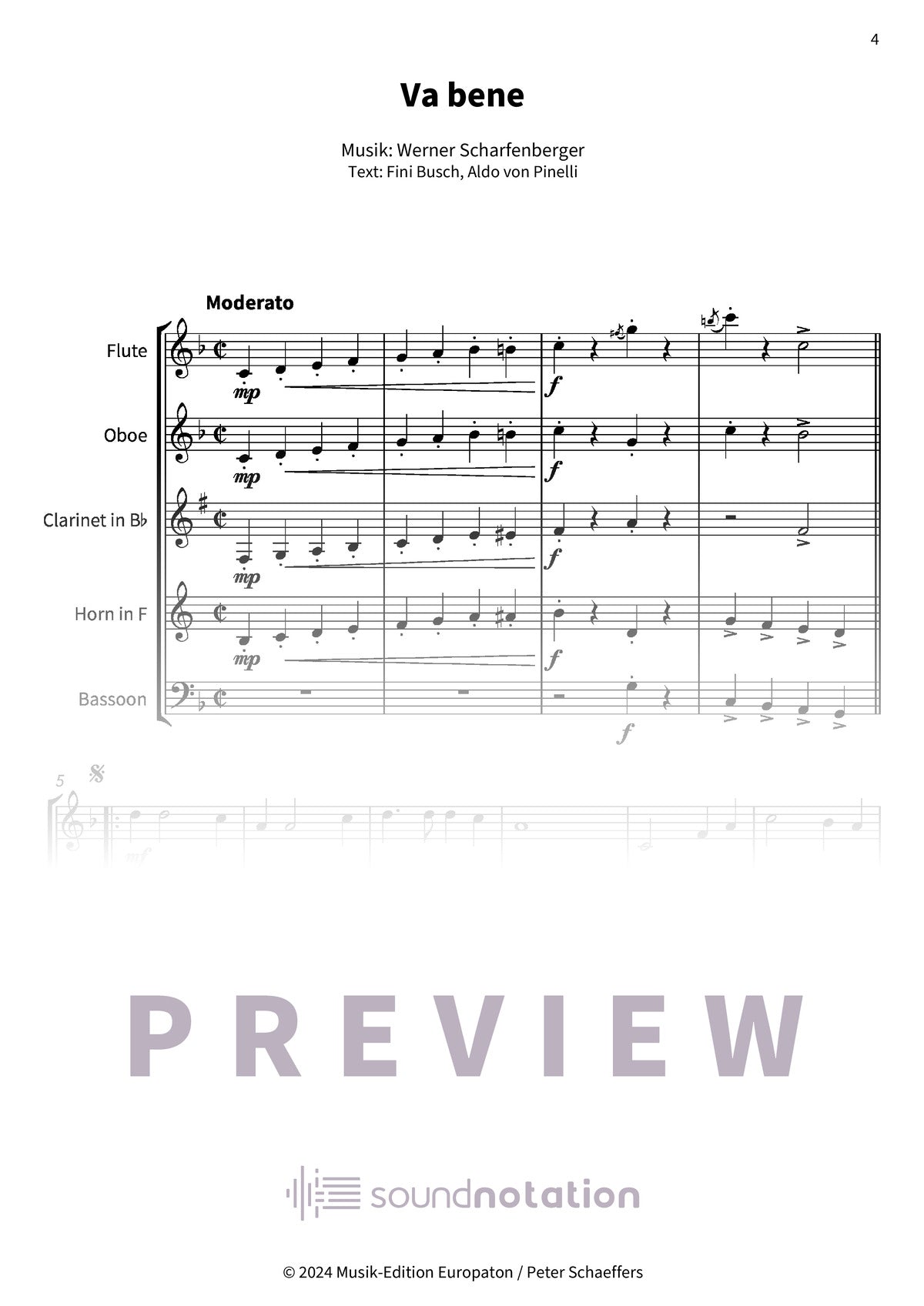 Va bene - Preview Page 1