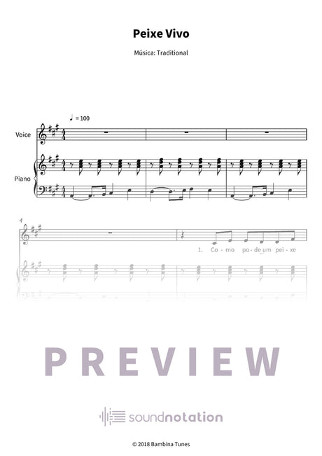 Peixe Vivo - Preview Page 1