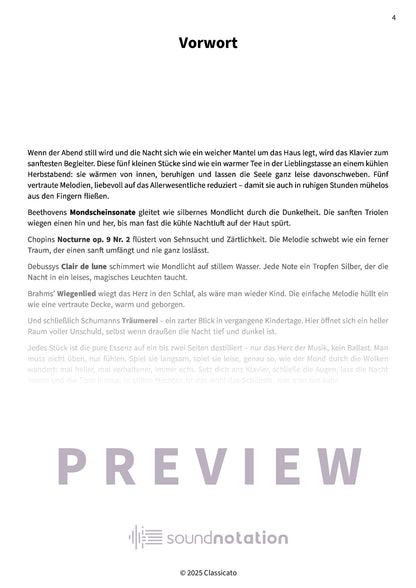 Träumerische Nachtstücke - Preview Page 1