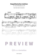 Neapolitanisches Liedchen - Preview Page 1