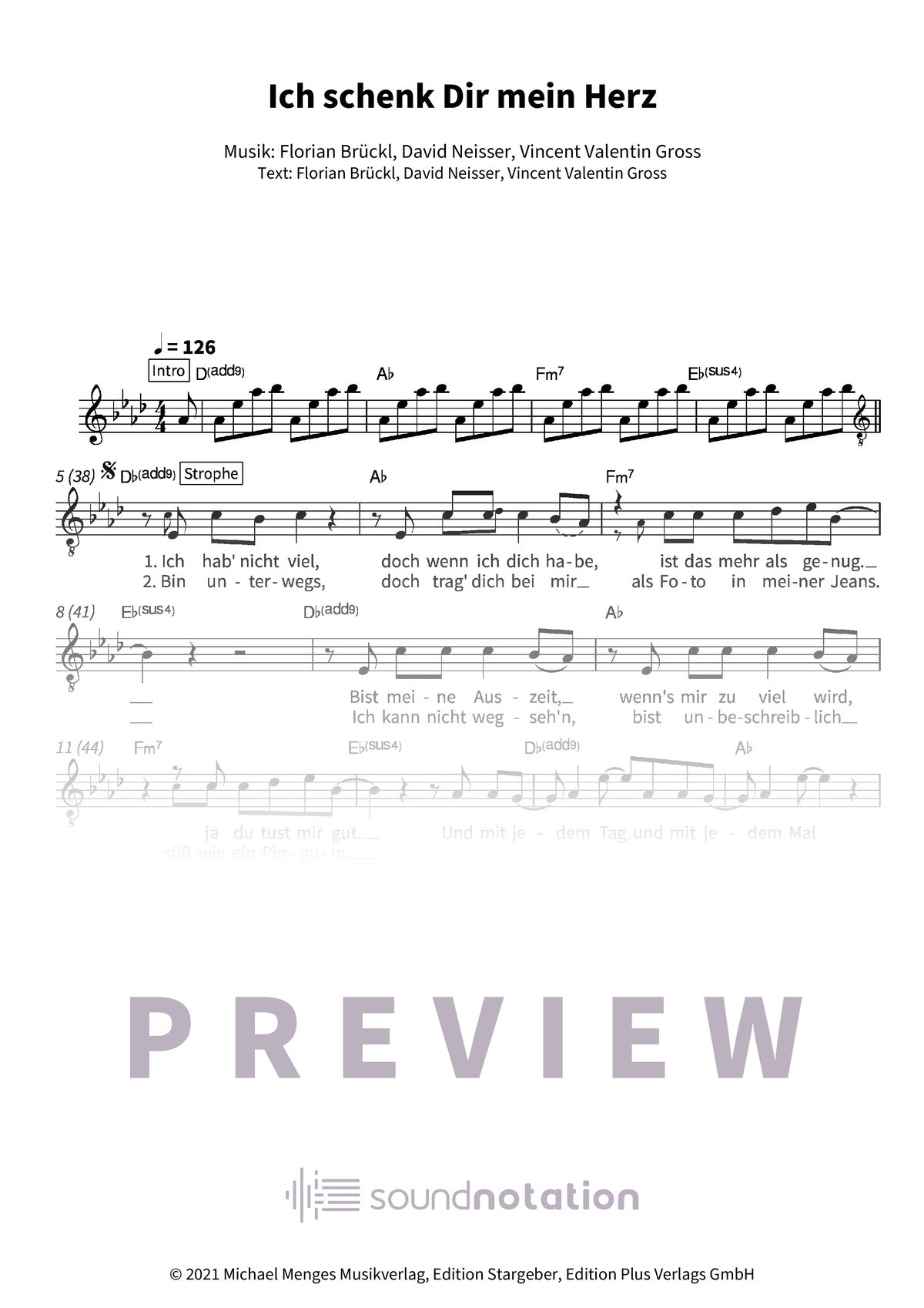 Ich schenk Dir mein Herz - Preview Page 1
