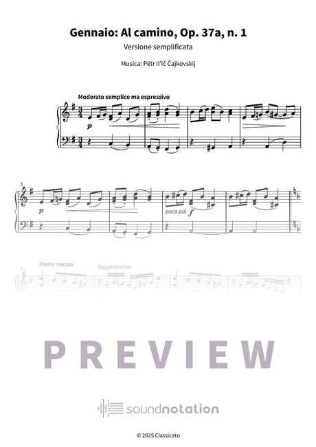 Gennaio: Al camino - Preview Page 1