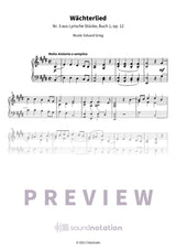 Wächterlied - Preview Page 1