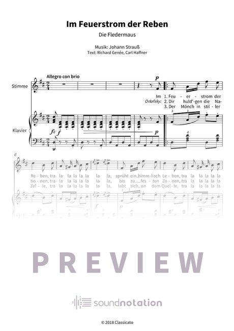 Im Feuerstrom der Reben - Preview Page 1