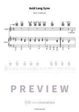 Auld Lang Syne - Preview Page 1