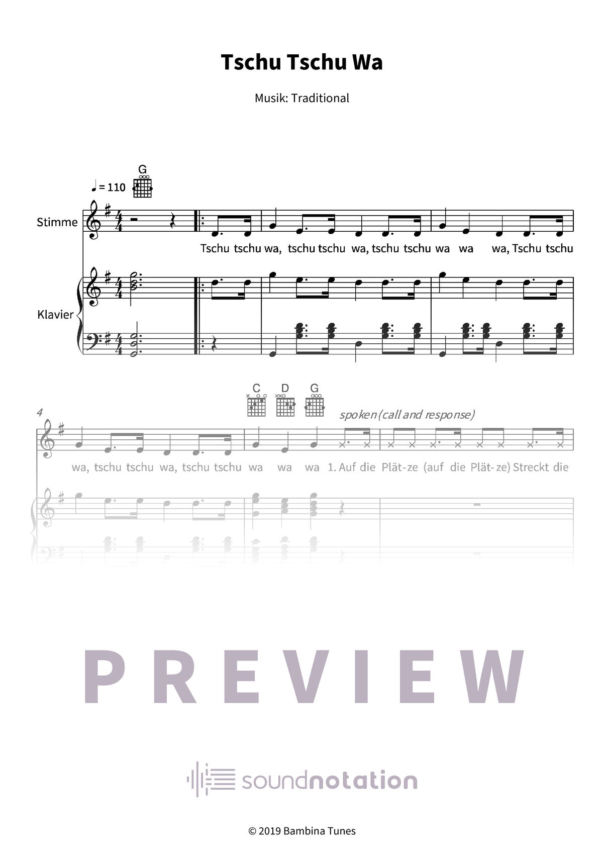 Tschu Tschu Wa - Preview Page 1
