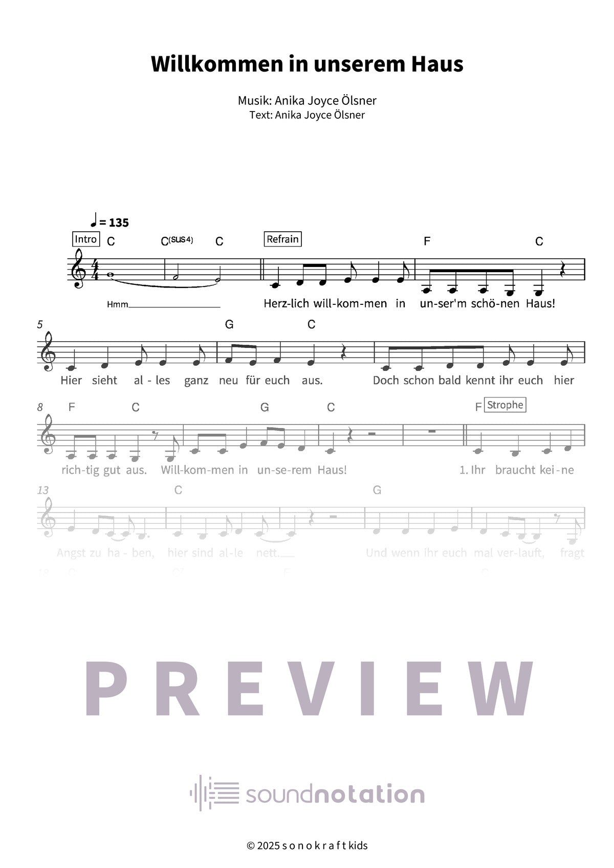 Willkommen in unserem Haus - Preview Page 1