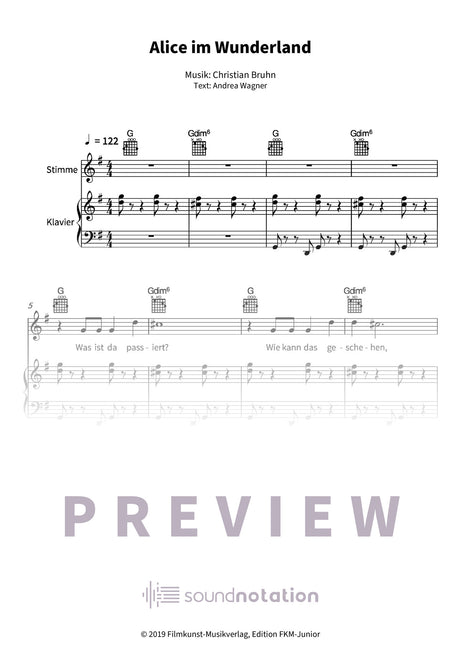 Alice im Wunderland - Preview Page 1