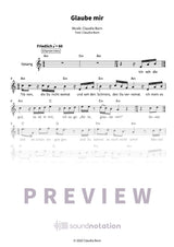 Glaube mir - Preview Page 1