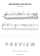 Head, Shoulders, Knees And Toes - Preview Page 1