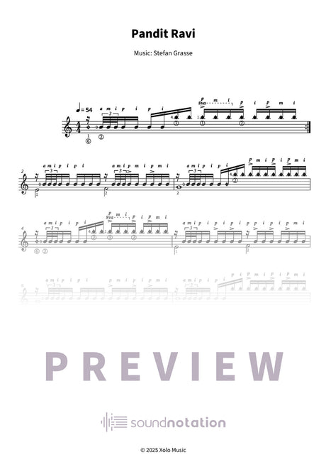 Pandit Ravi - Preview Page 1