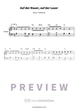 Auf der Mauer, auf der Lauer - Preview Page 1