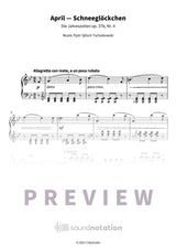 April — Schneeglöckchen - Preview Page 1