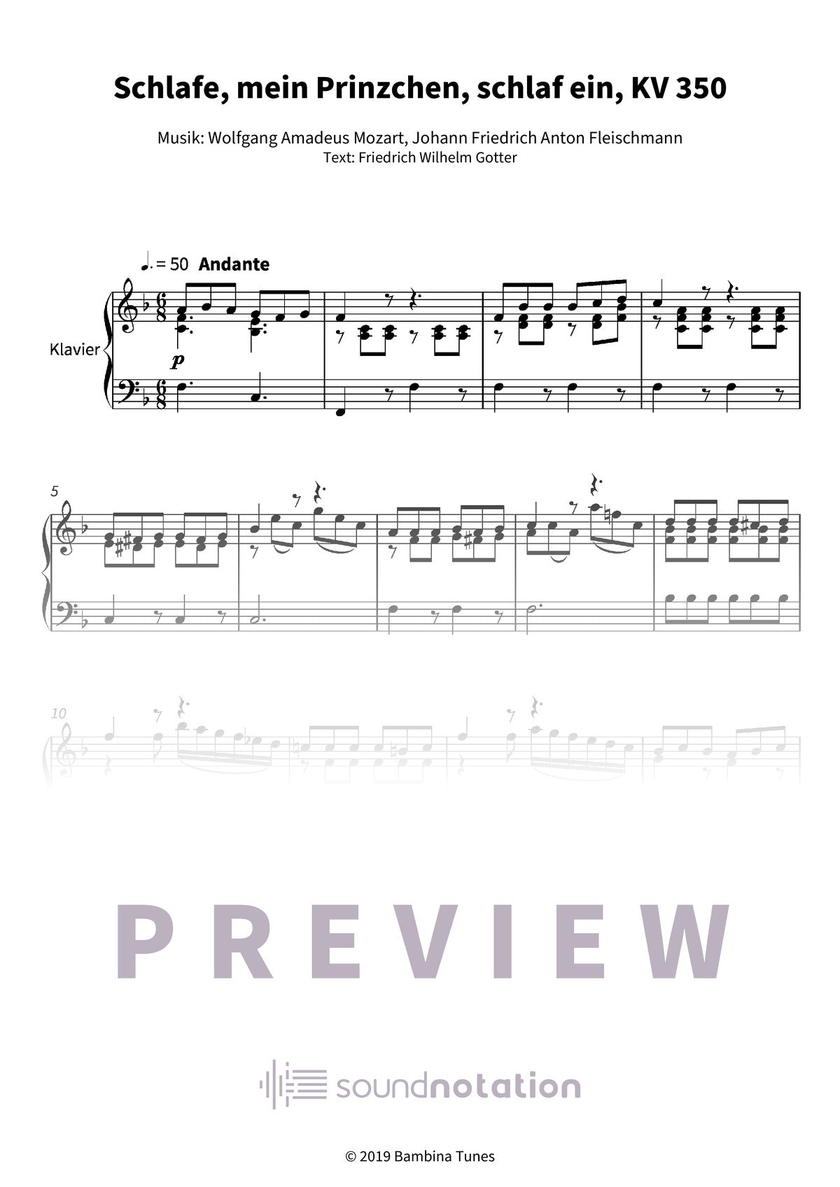Schlafe, mein Prinzchen, schlaf ein - Preview Page 1