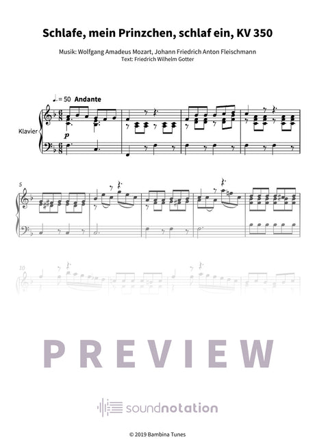 Schlafe, mein Prinzchen, schlaf ein - Preview Page 1