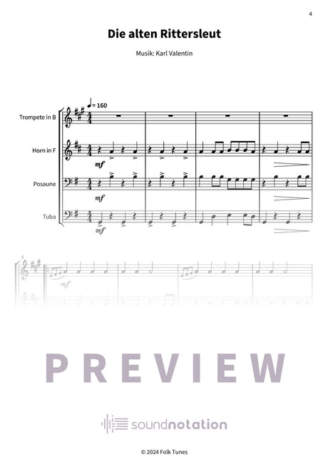 Die alten Rittersleut - Preview Page 1