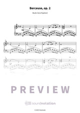 Berceuse op. 2 - Preview Page 1