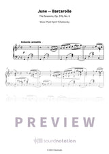 June — Barcarolle - Preview Page 1