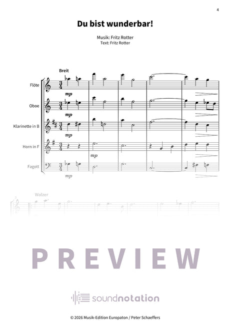 Du bist wunderbar! - Preview Page 1