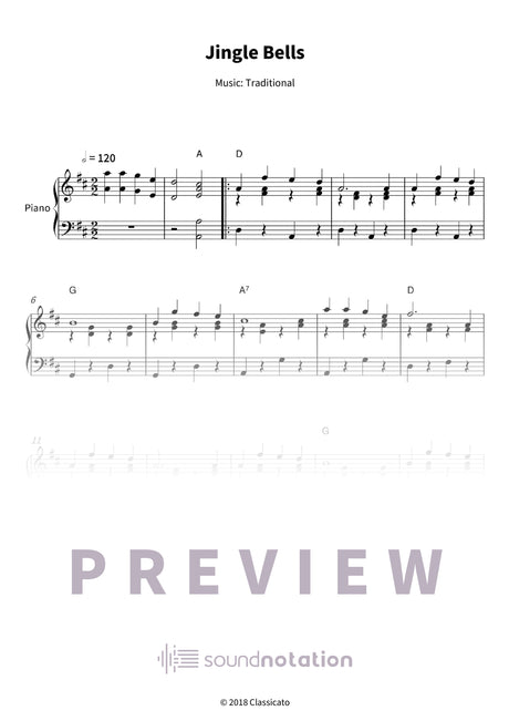 Jingle Bells - Preview Page 1