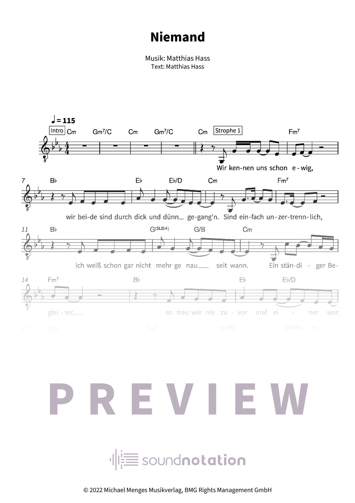 Niemand - Preview Page 1