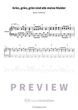 Grün, grün, grün sind alle meine Kleider - Preview Page 1