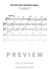 Für mich soll's rote Rosen regnen - Preview Page 1