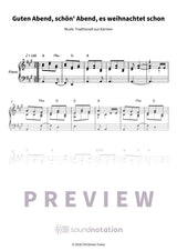 Guten Abend, schön' Abend, es weihnachtet schon - Preview Page 1